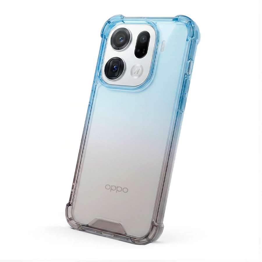 Funda Bumper Reforzada Degradada para Oppo Find X9