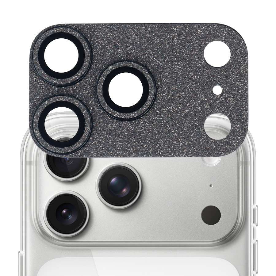 Protector de Cámara Glitter para iPhone 17 Pro Max