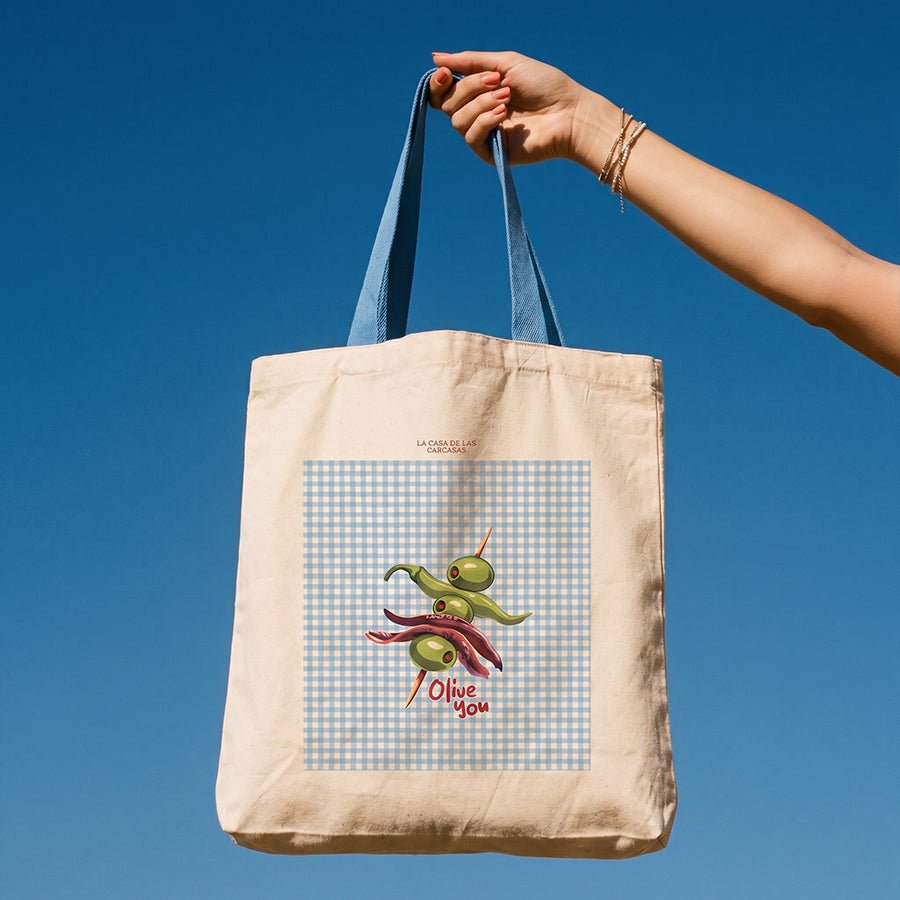 Tote Bag - Blue Picnic