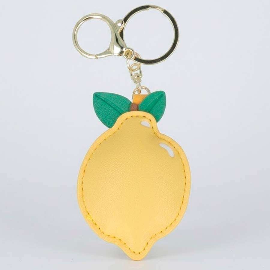 Charm colgante limón para móvil - vista frontal